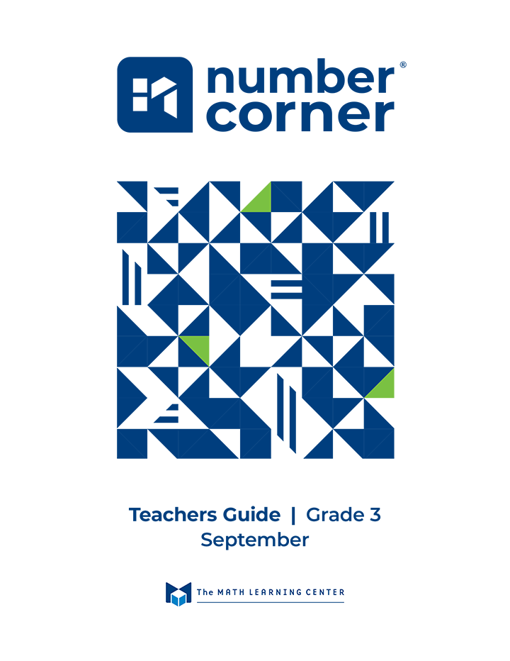Number Corner Grade 3 Sample